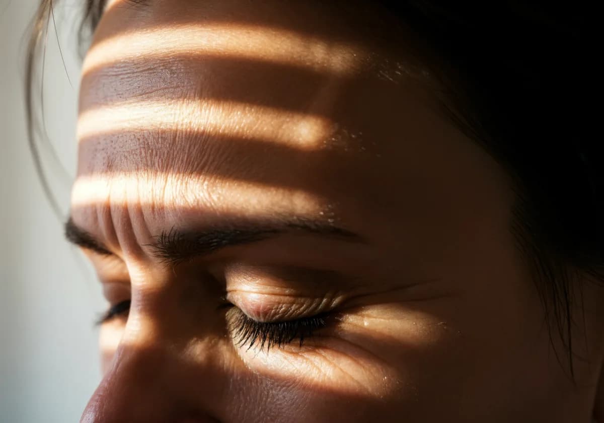 Behandlung mimischer Falten mit Botulinum